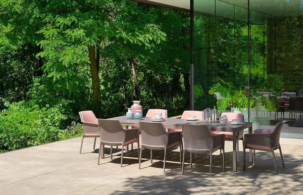 Nardi 6er Set Gartensessel NET Relax Loungesessel