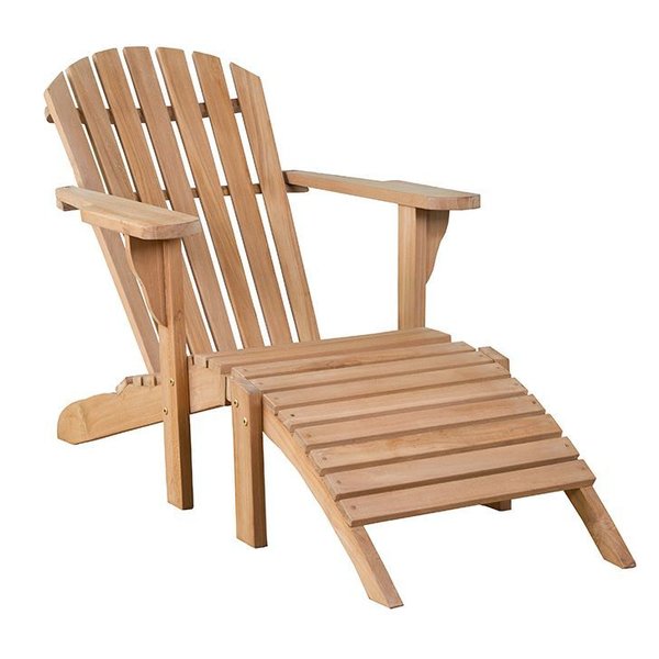 Adirondack Chair Woodie Teak Adirondackchair Relaxsessel Sessel Set