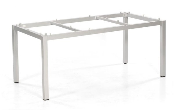 SP Gartentisch Base 160 x 90 cm Tisch Alu Teak
