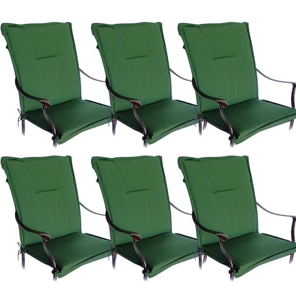 6 x Inko Polster für Sessel Duke Auflage Dralon